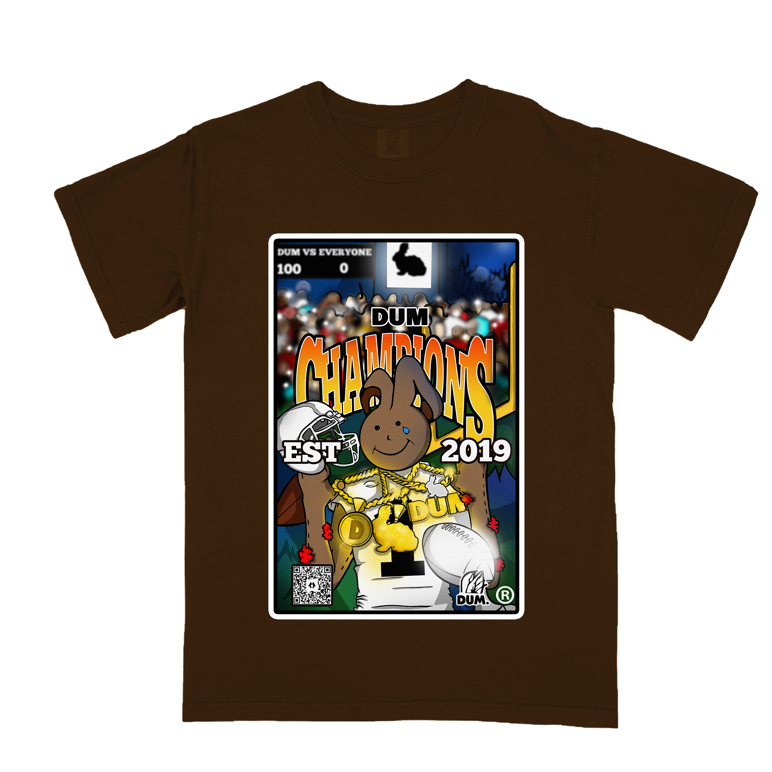 DUM CHAMPIONS GRAPHIC TEE
