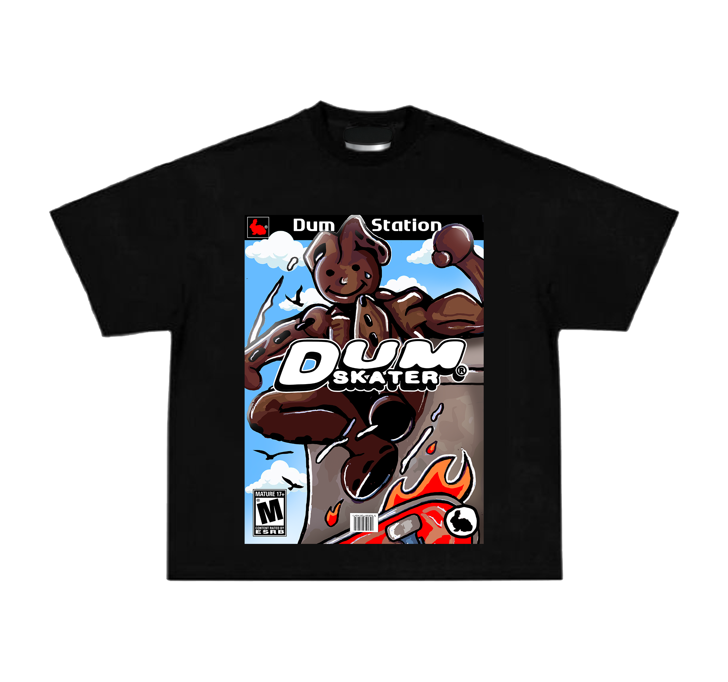 DUM SKATER GRAPHIC SHIRT