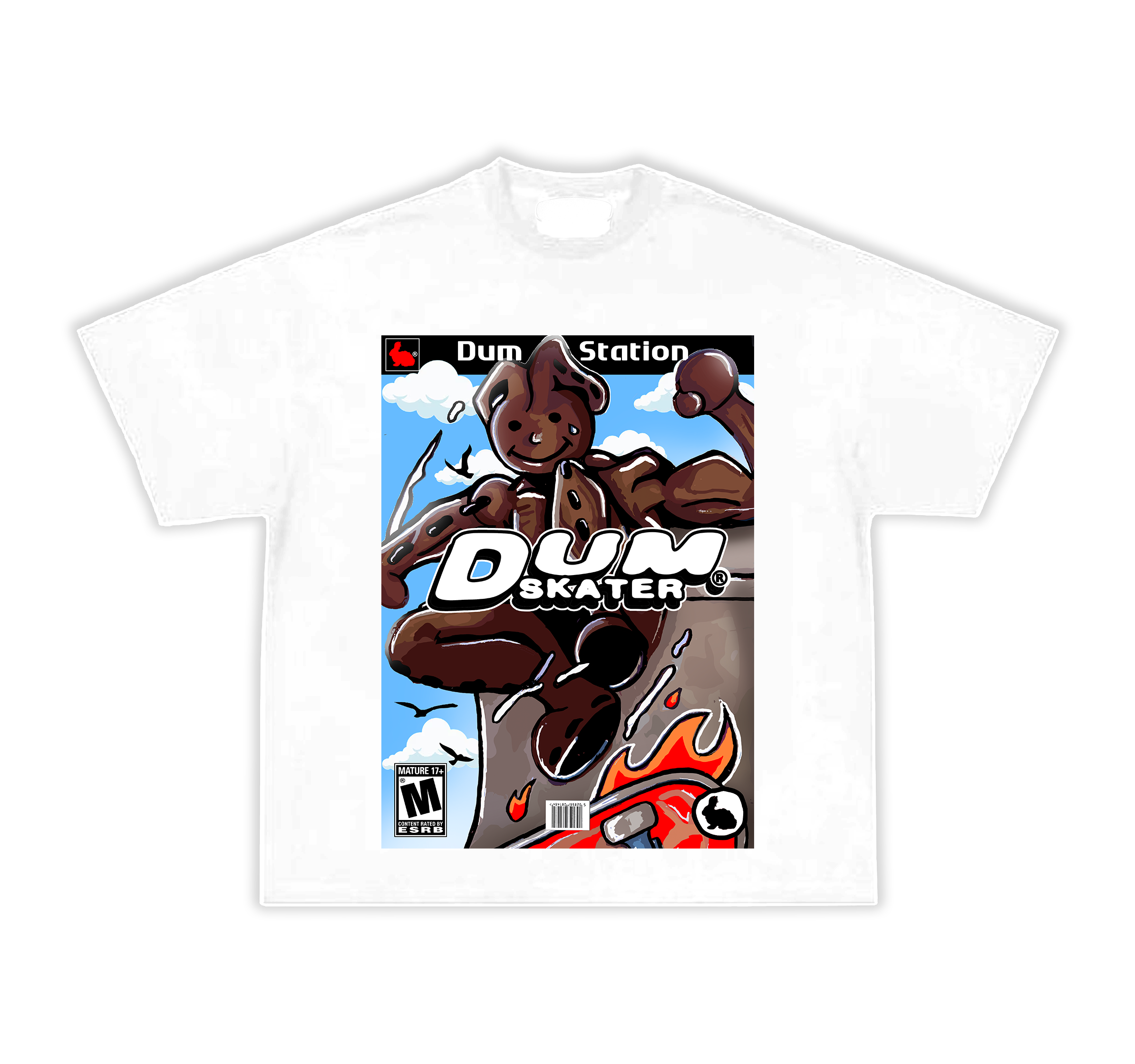 DUM SKATER GRAPHIC SHIRT