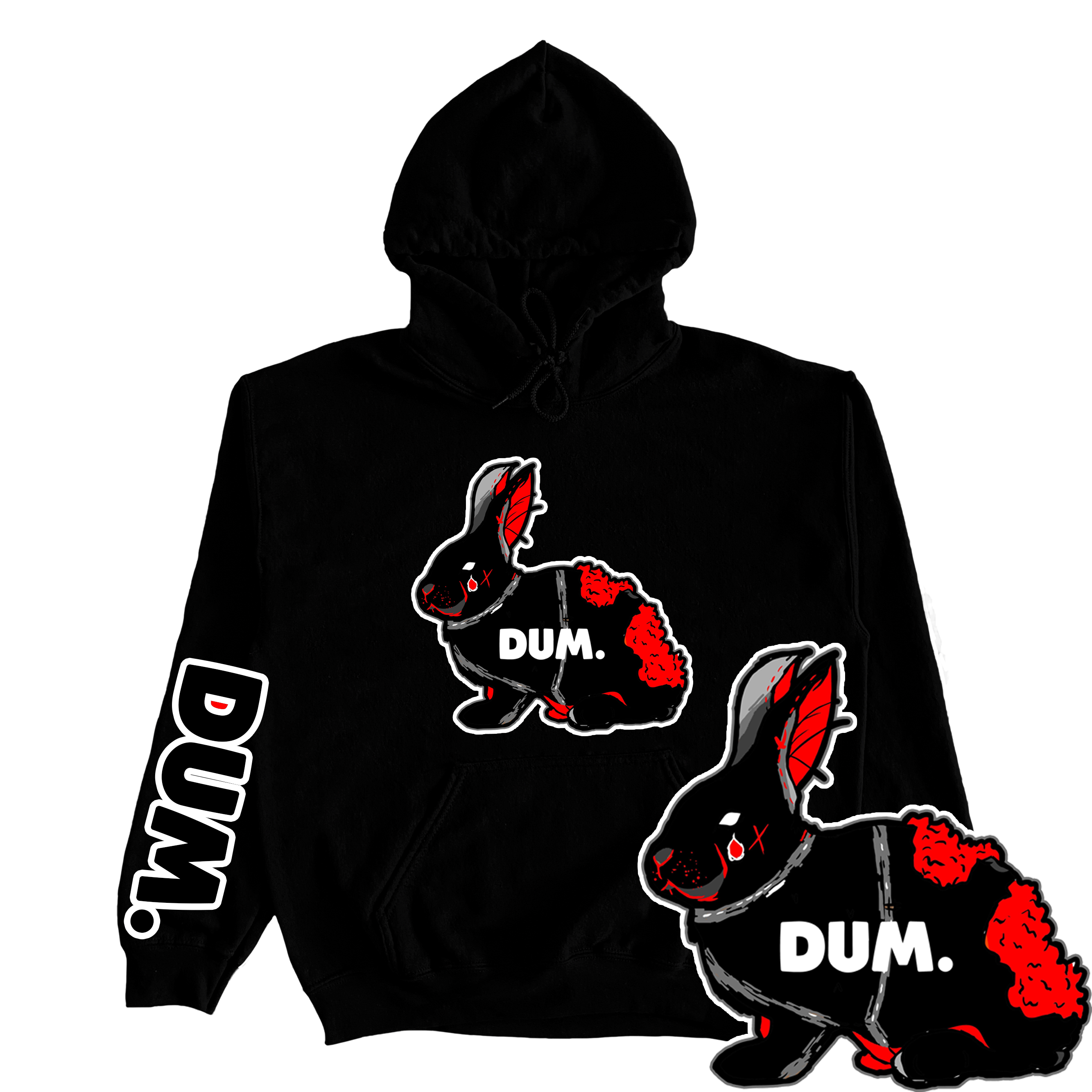 DARK DUM 🐇 HOODIE