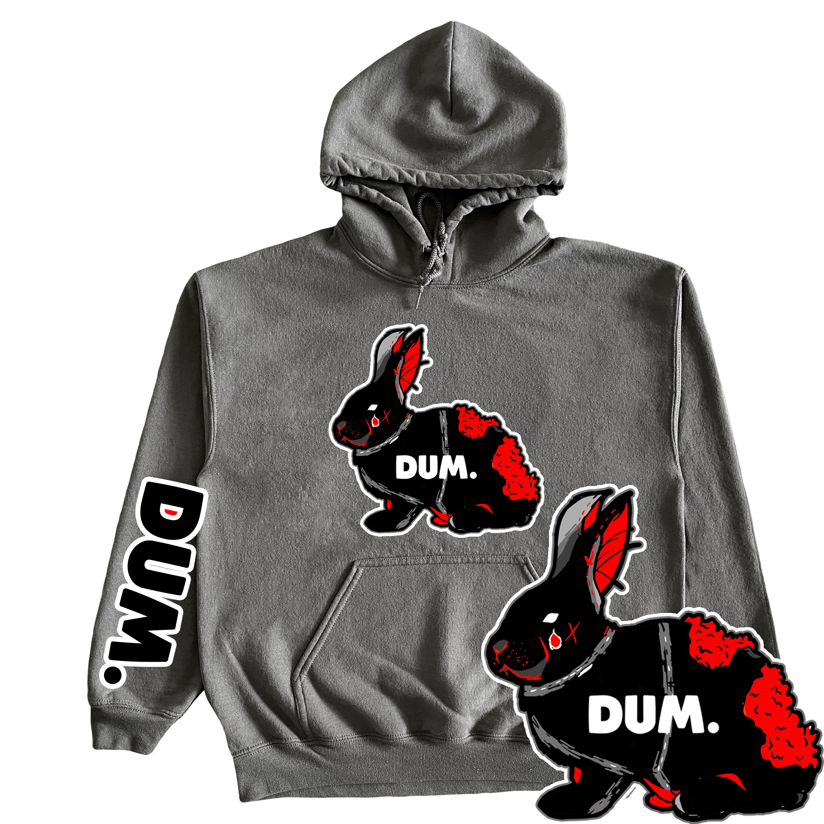 DARK DUM 🐇 HOODIE