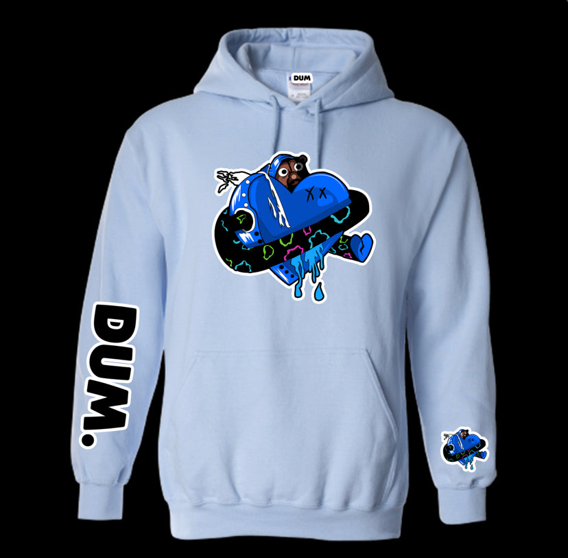 BLUE DUMLOVE HOODIE