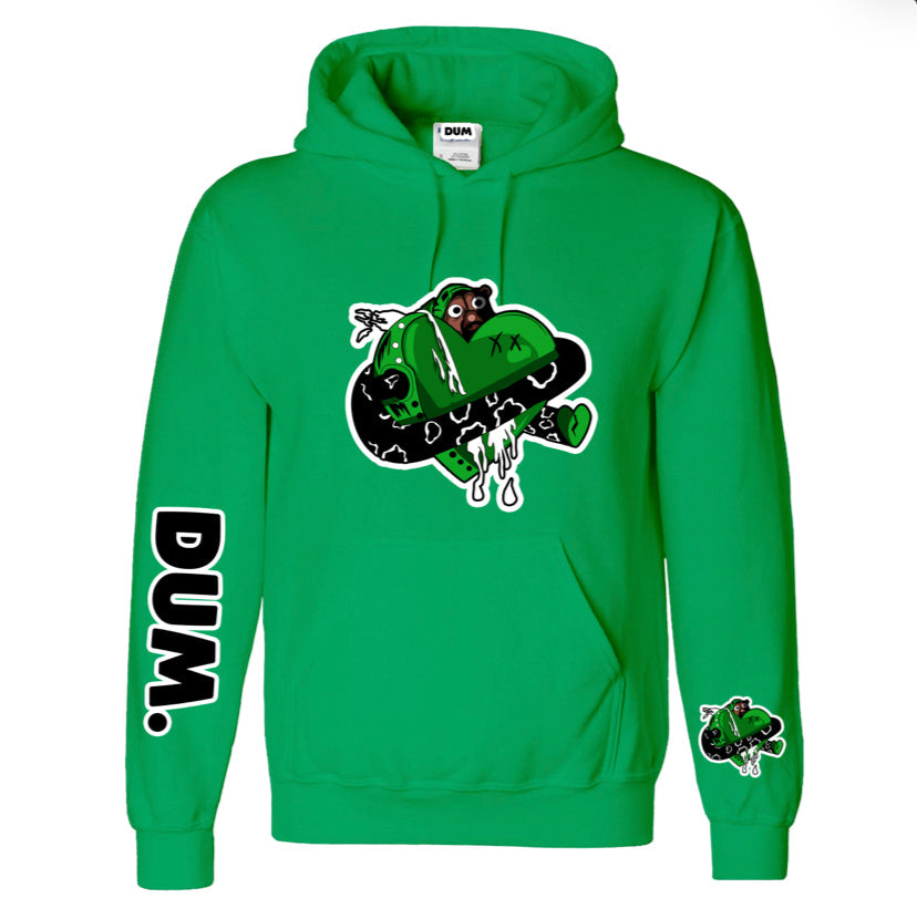 GREEN DUMLOVE HOODIE
