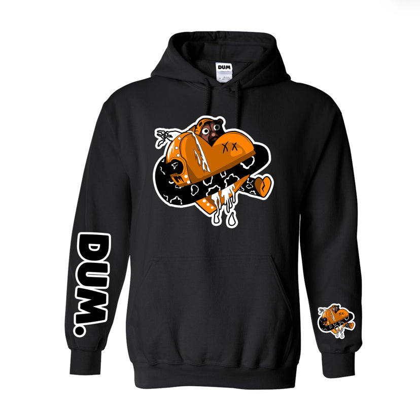 ORANGE DUMLOVE HOODIE