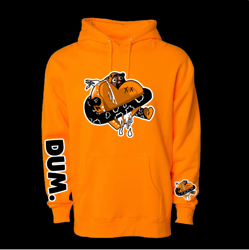ORANGE DUMLOVE HOODIE