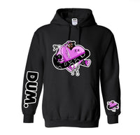 PINK DUMLOVE HOODIE