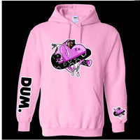 PINK DUMLOVE HOODIE