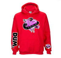 PINK DUMLOVE HOODIE