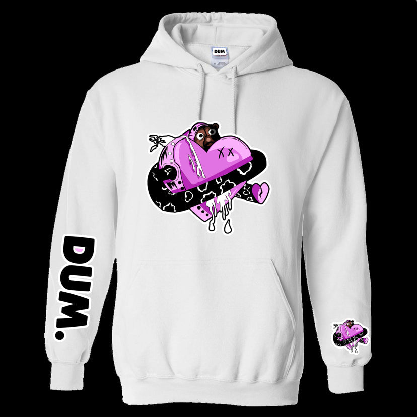 PINK DUMLOVE HOODIE