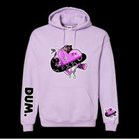 PINK DUMLOVE HOODIE