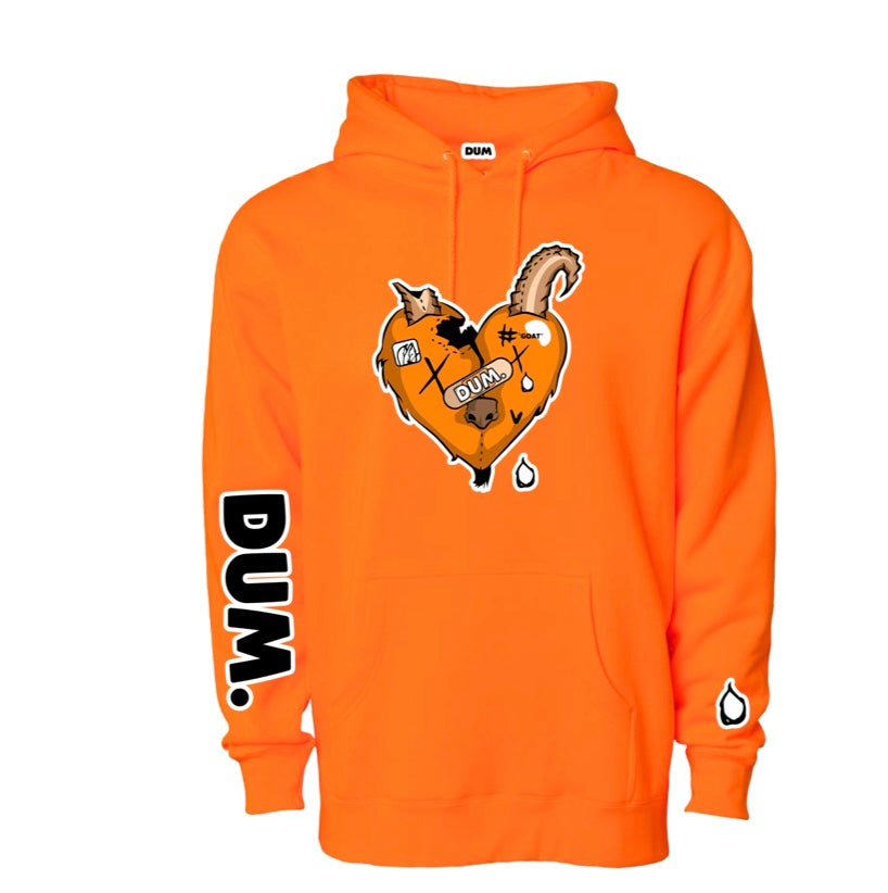 ORANGE GOAT LOVE HOODIE