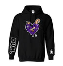 PURPLE GOAT LOVE HOODIE