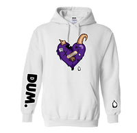 PURPLE GOAT LOVE HOODIE