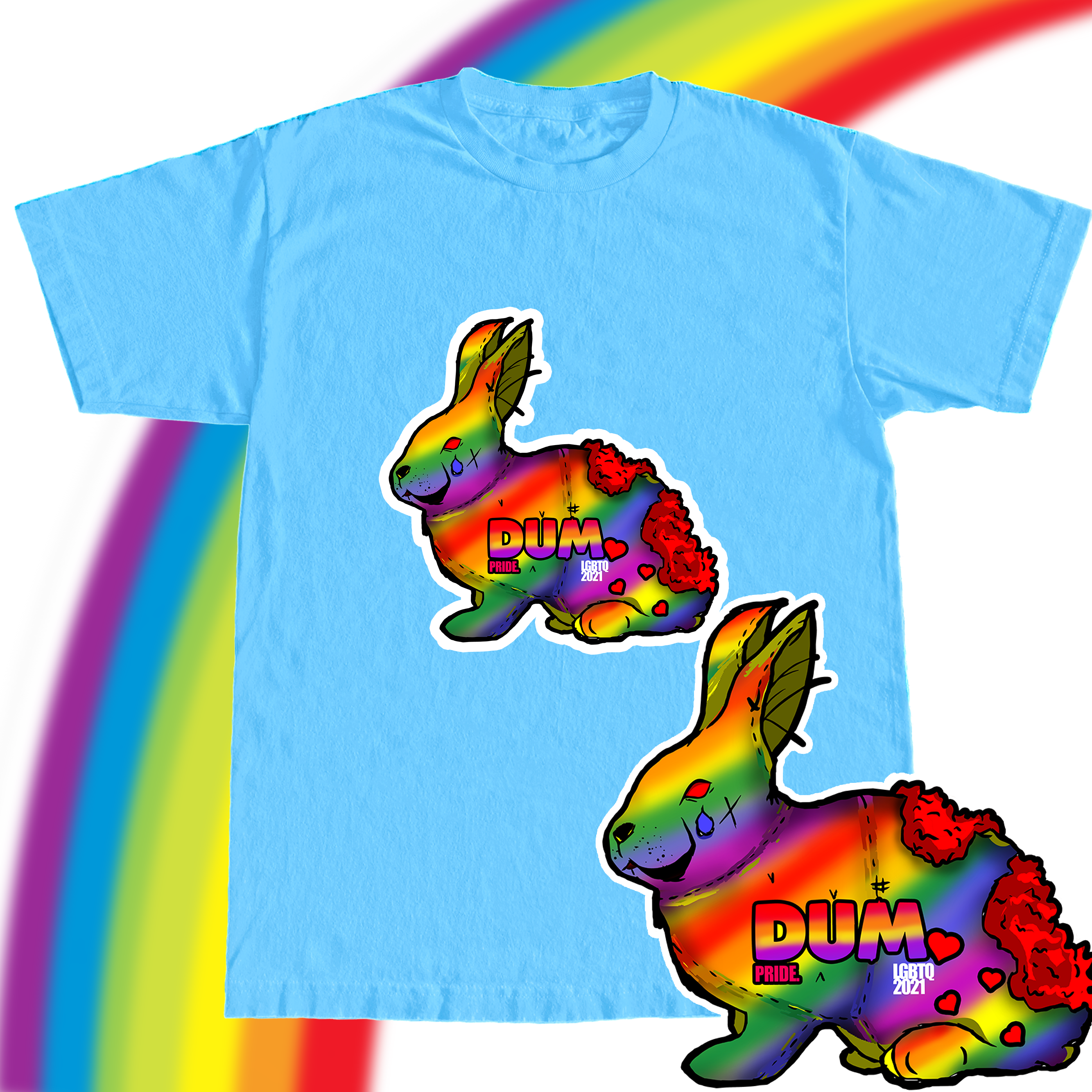 Copy of DUM PRIDE TSHIRT