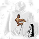 WHITE BROWN CAMO RICH HOODIE