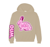 PINK SUNFLOWER DUM HOODIE