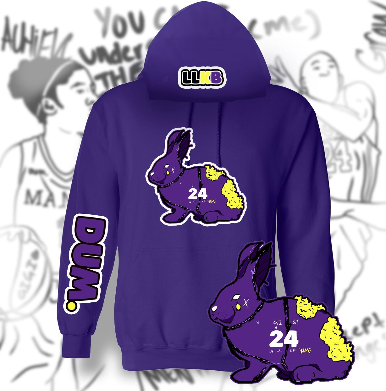 DUM X KOBE HOODIE