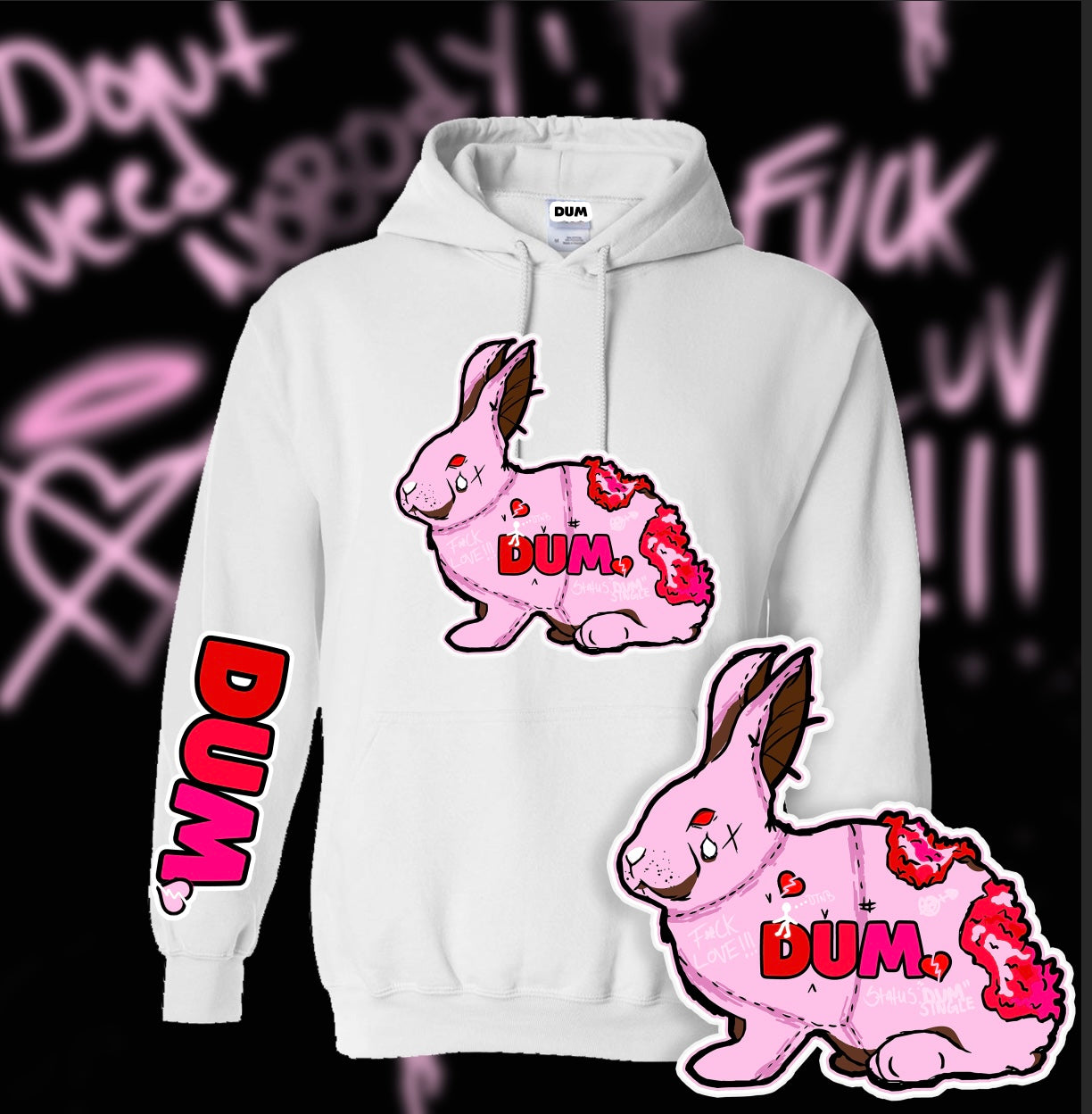 F*CK LUV HOODIE