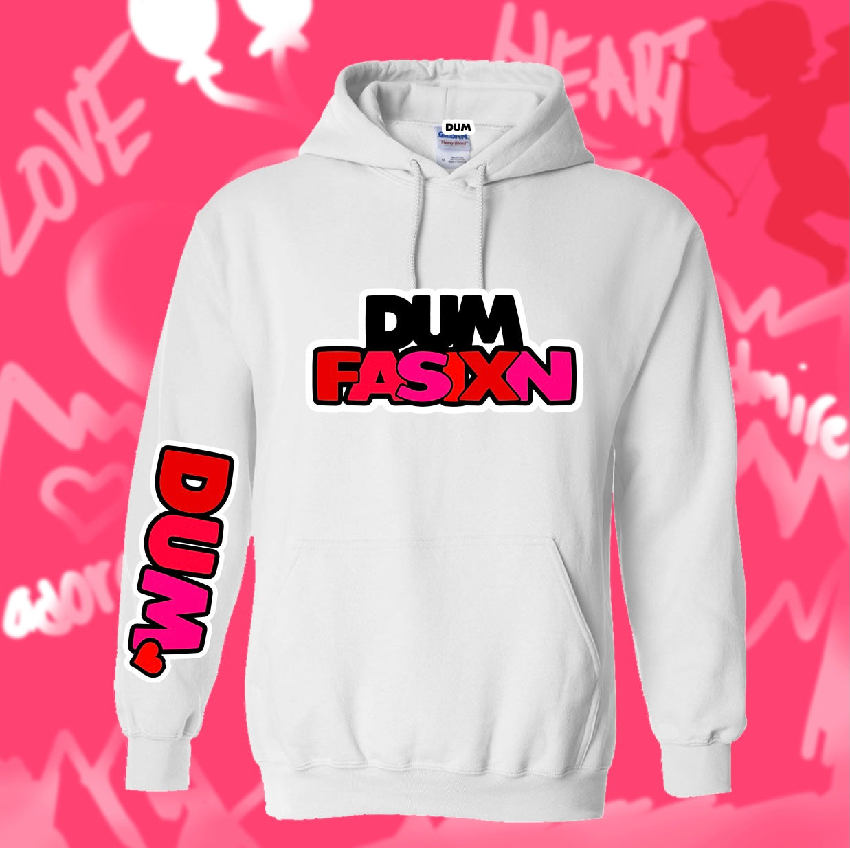 VALENTINE DUM FASHION HOODIE