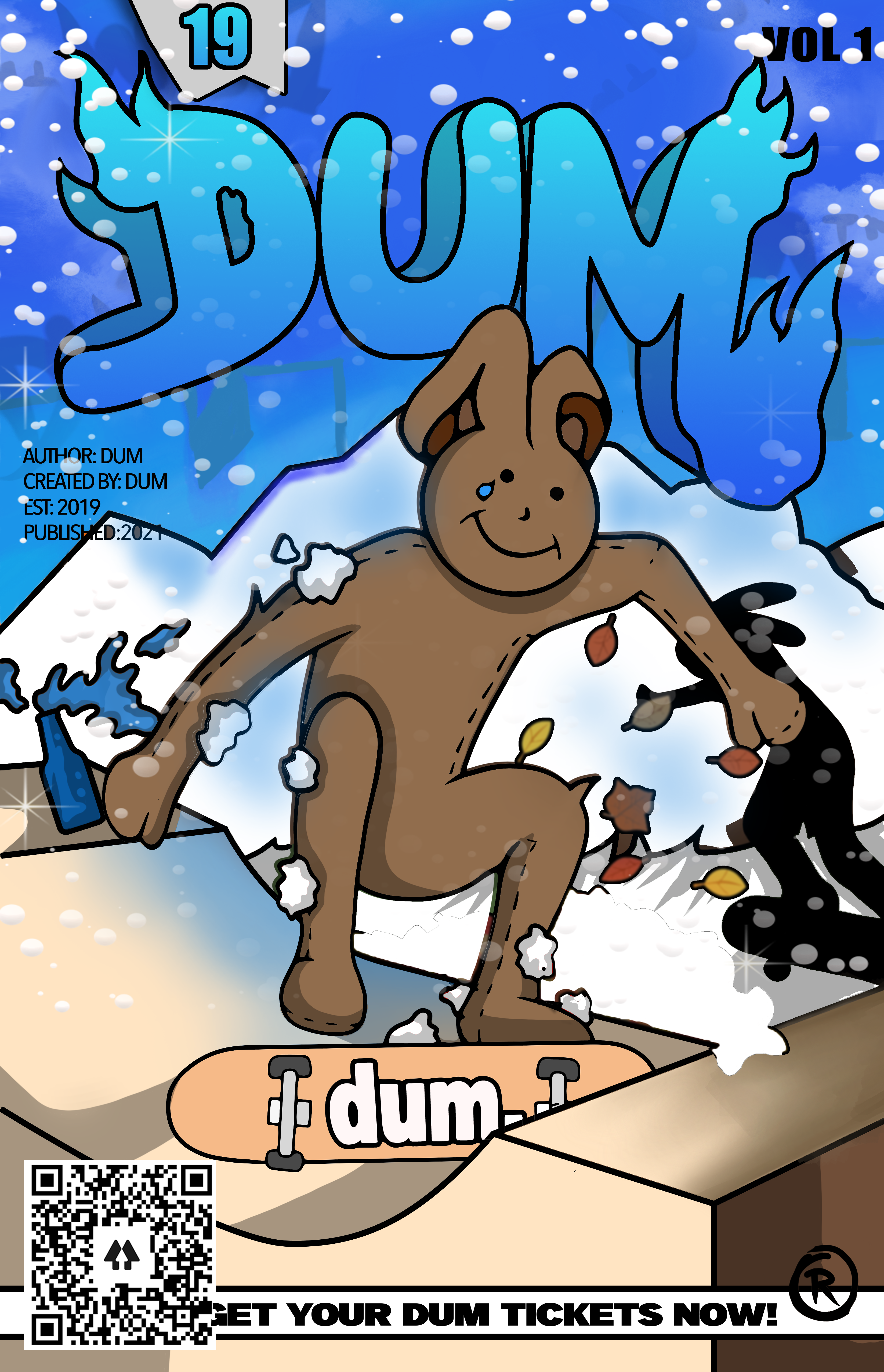 DUM SKATER V3 POSTER