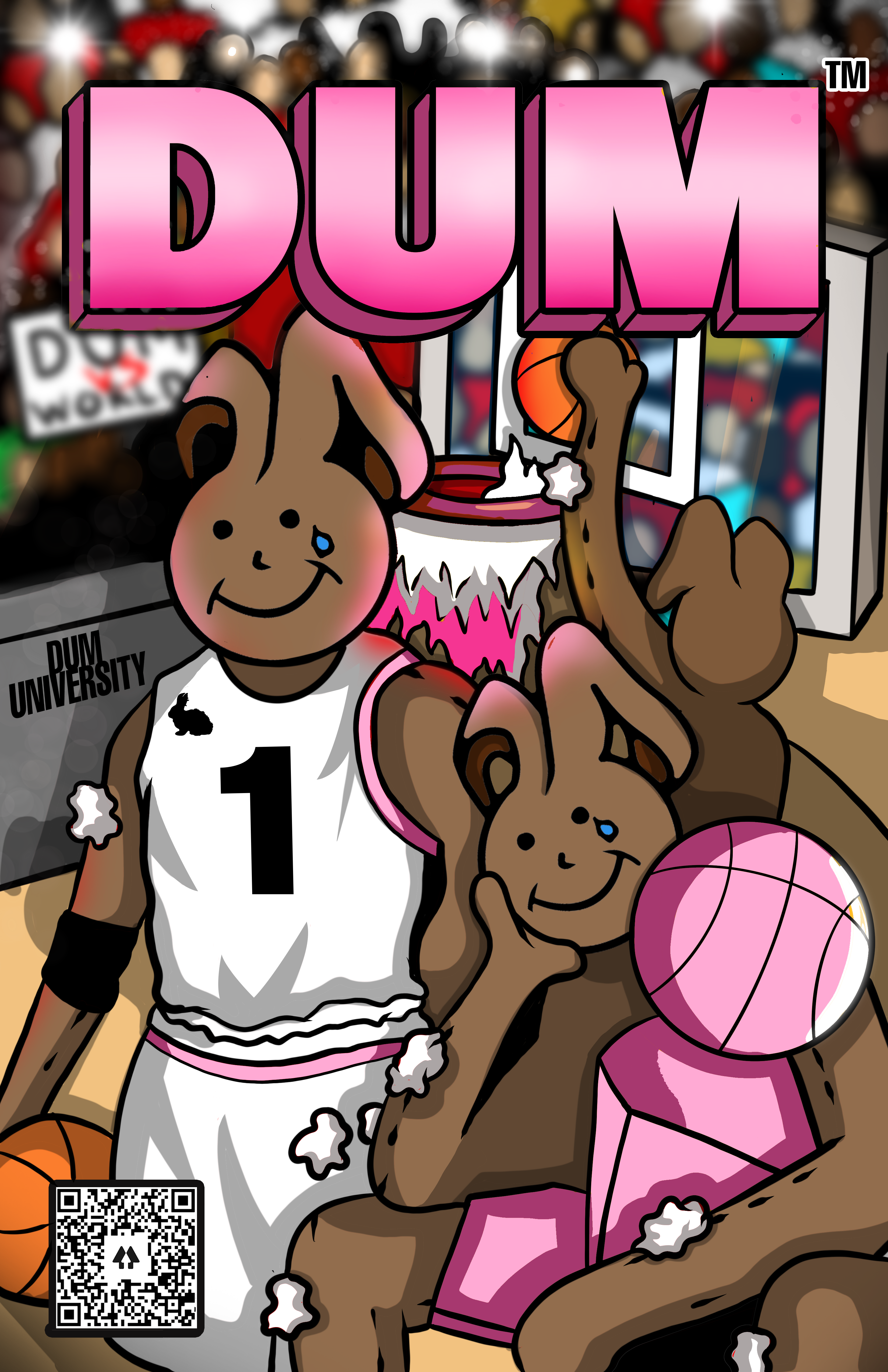 DUM CHAMPIONS PINK  POSTER