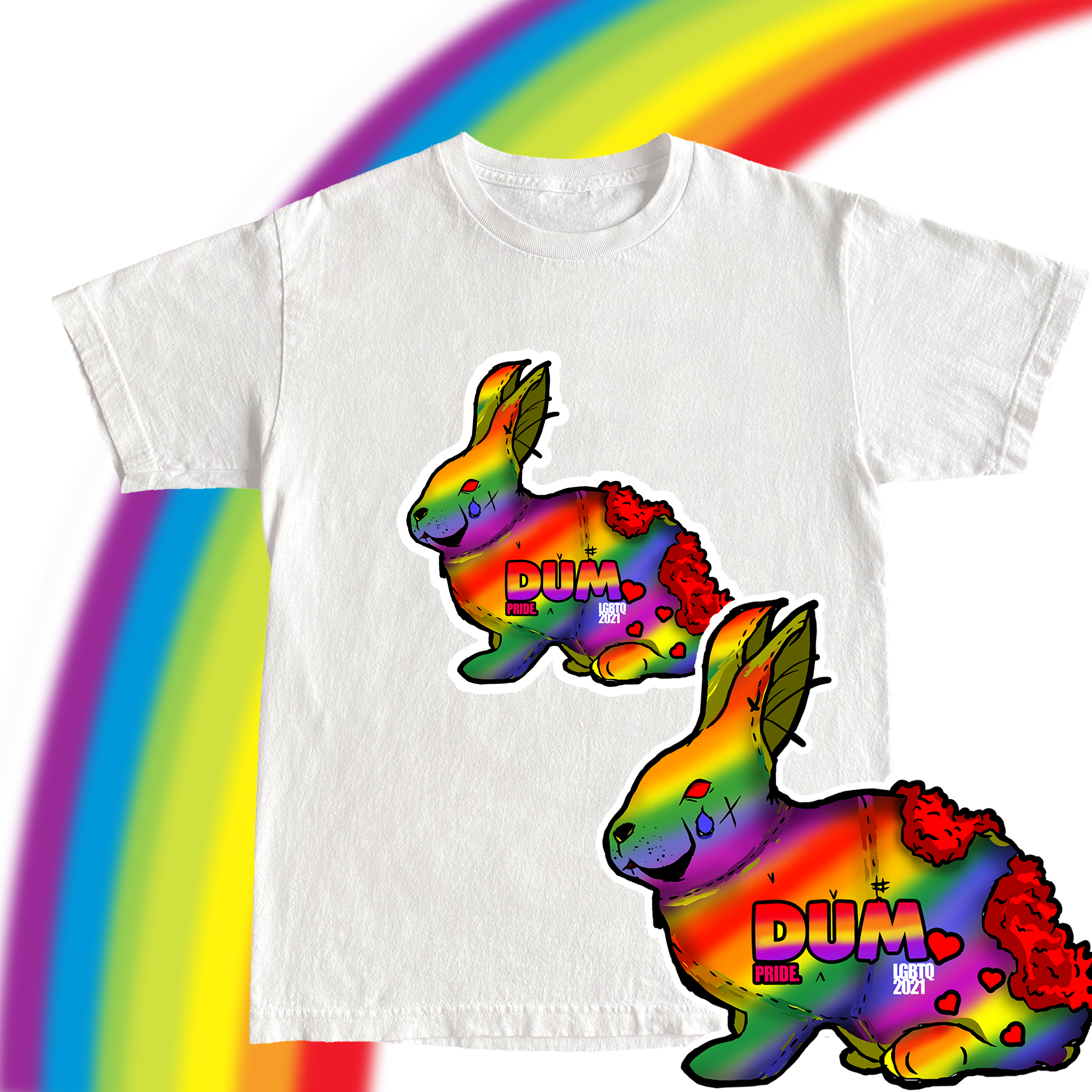 Copy of DUM PRIDE TSHIRT