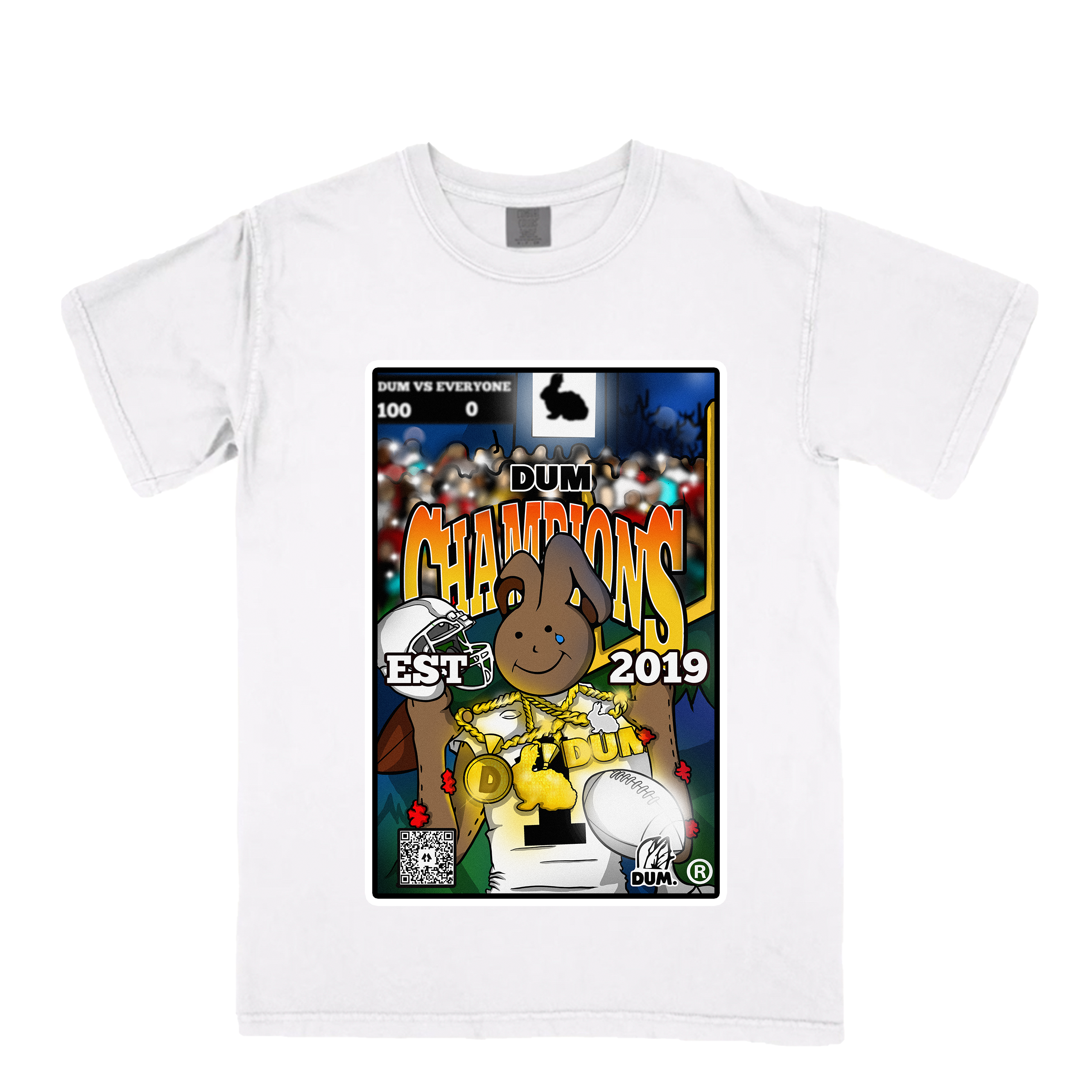DUM CHAMPIONS GRAPHIC TEE