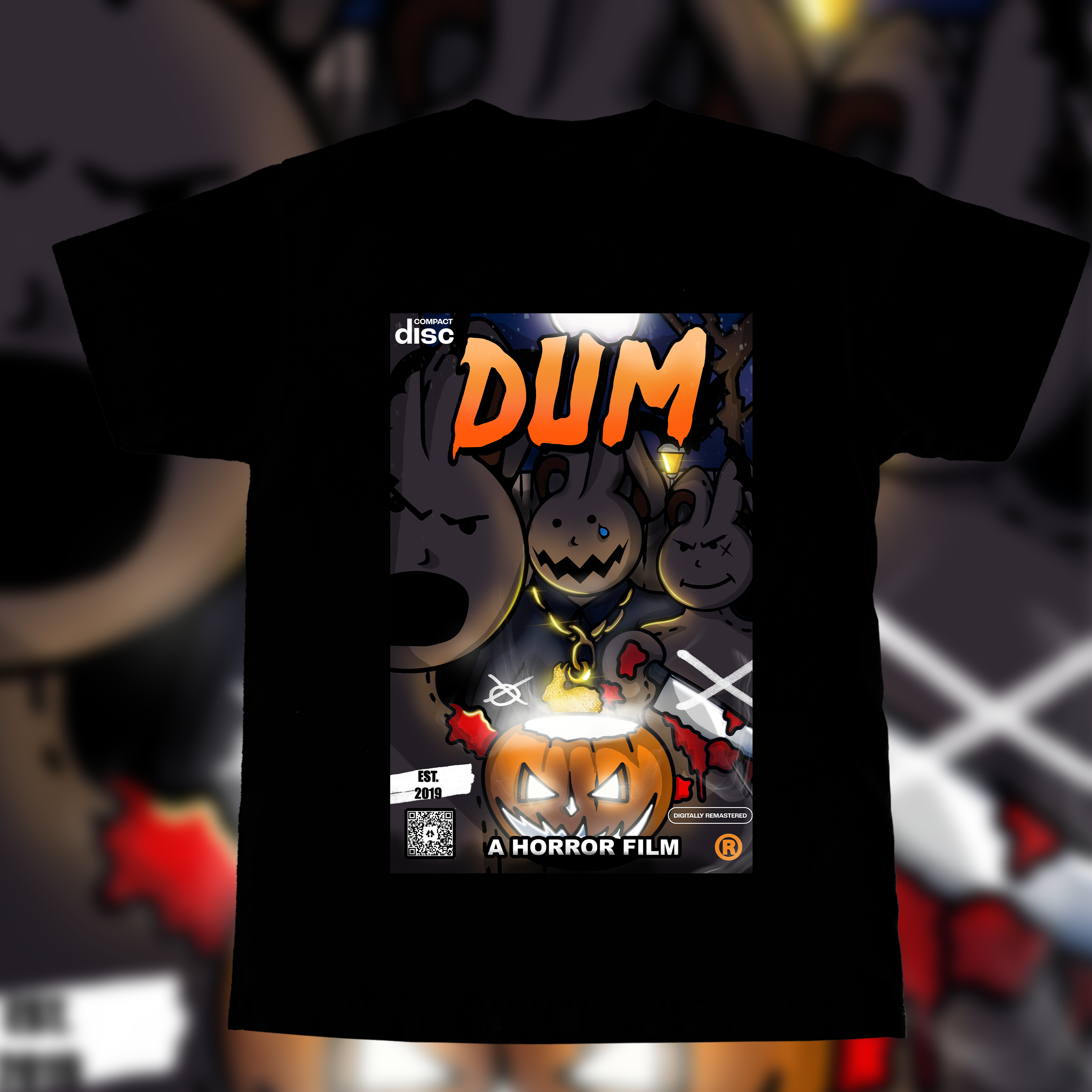 DUM HORROR GRAPHIC TEE