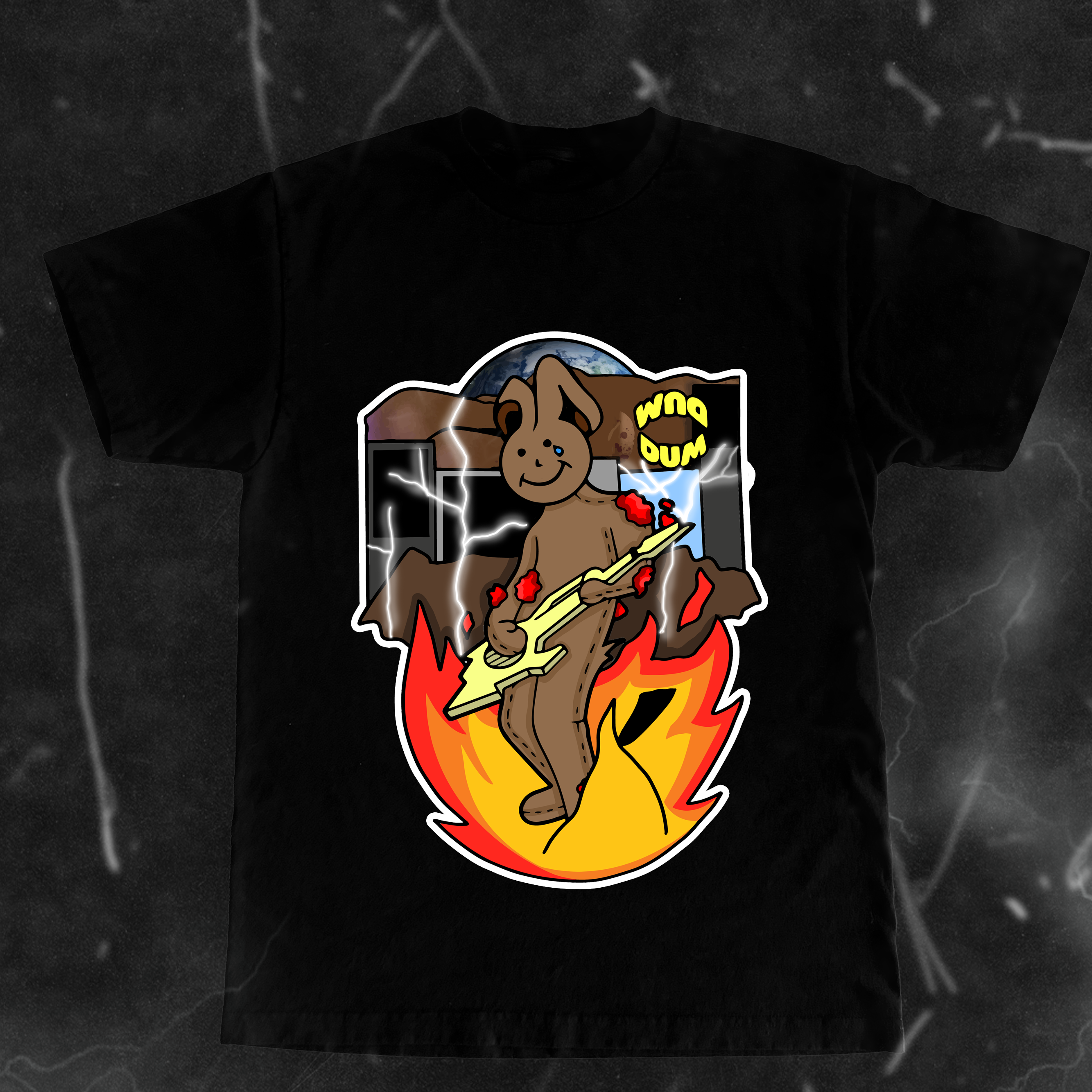 DUM ROCKSTAR®️ GRAPHIC TEE❤️‍🔥