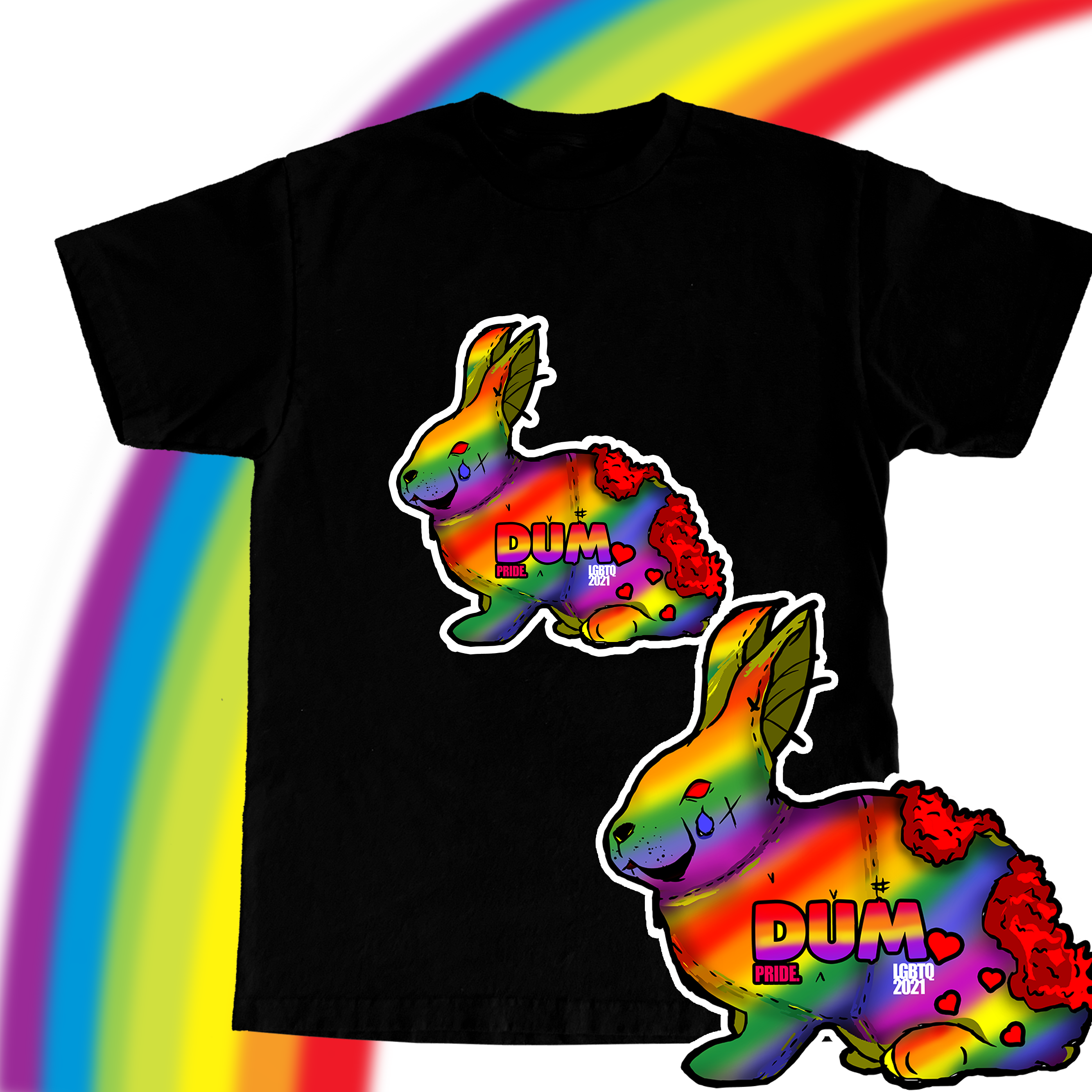 Copy of DUM PRIDE TSHIRT