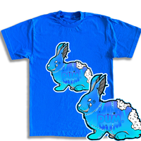 BLUE GRADIENT DUM TEE