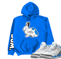 DUM 3 RACER BLUE HOODIE