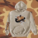 BROWN DUMLOVE CAMO HOODIE