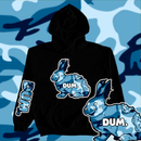 BLUE OG DUM CAMO HOODIE