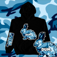 BLUE OG DUM CAMO HOODIE