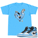DUM GOATLOVE X RETRO 1S UNIVERSITY BLUE