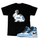 DUMX RETRO 1S UNIVERSITY BLUE TSHIRT