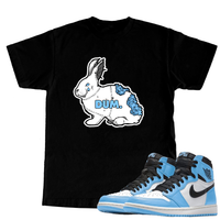 DUMX RETRO 1S UNIVERSITY BLUE TSHIRT