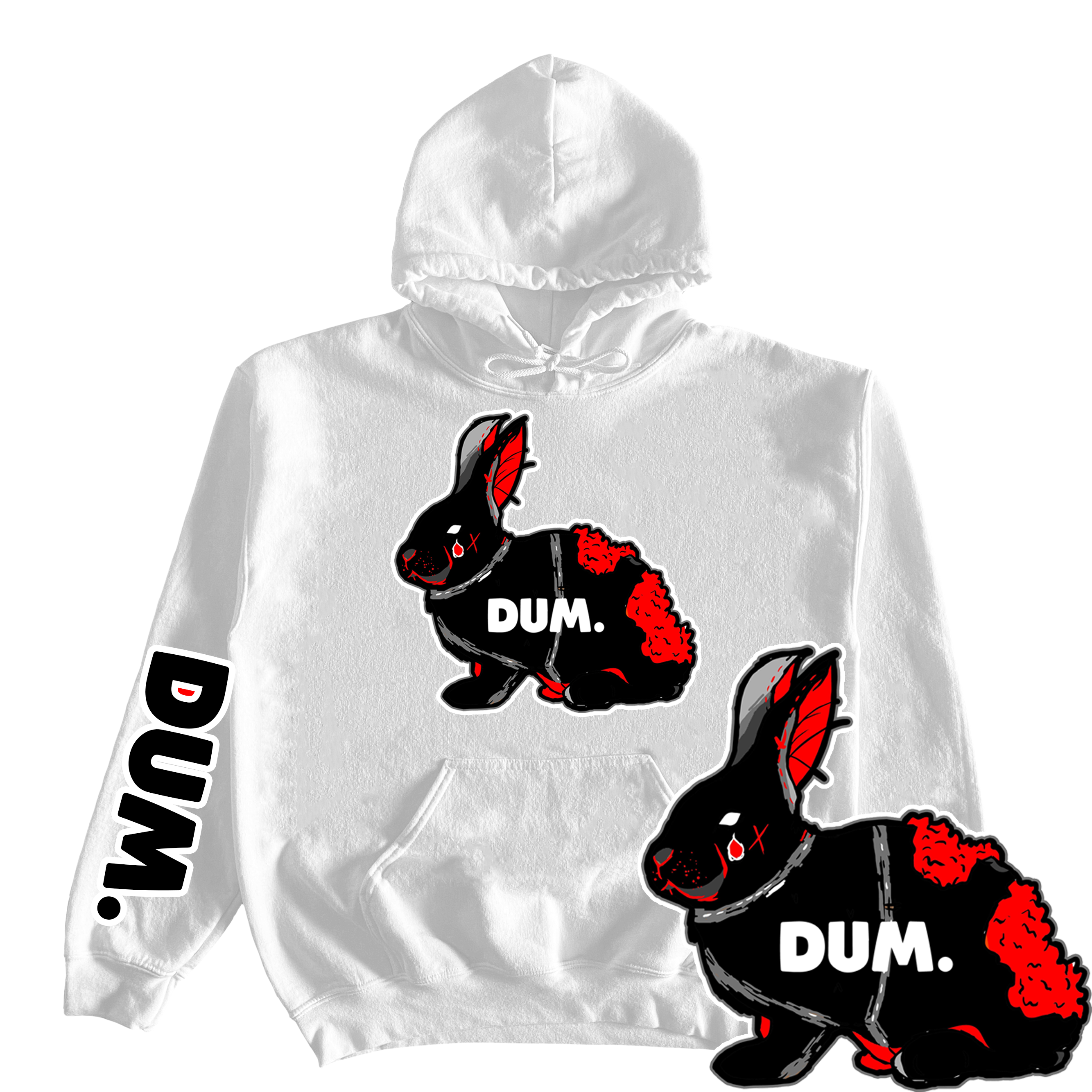 DARK DUM 🐇 HOODIE