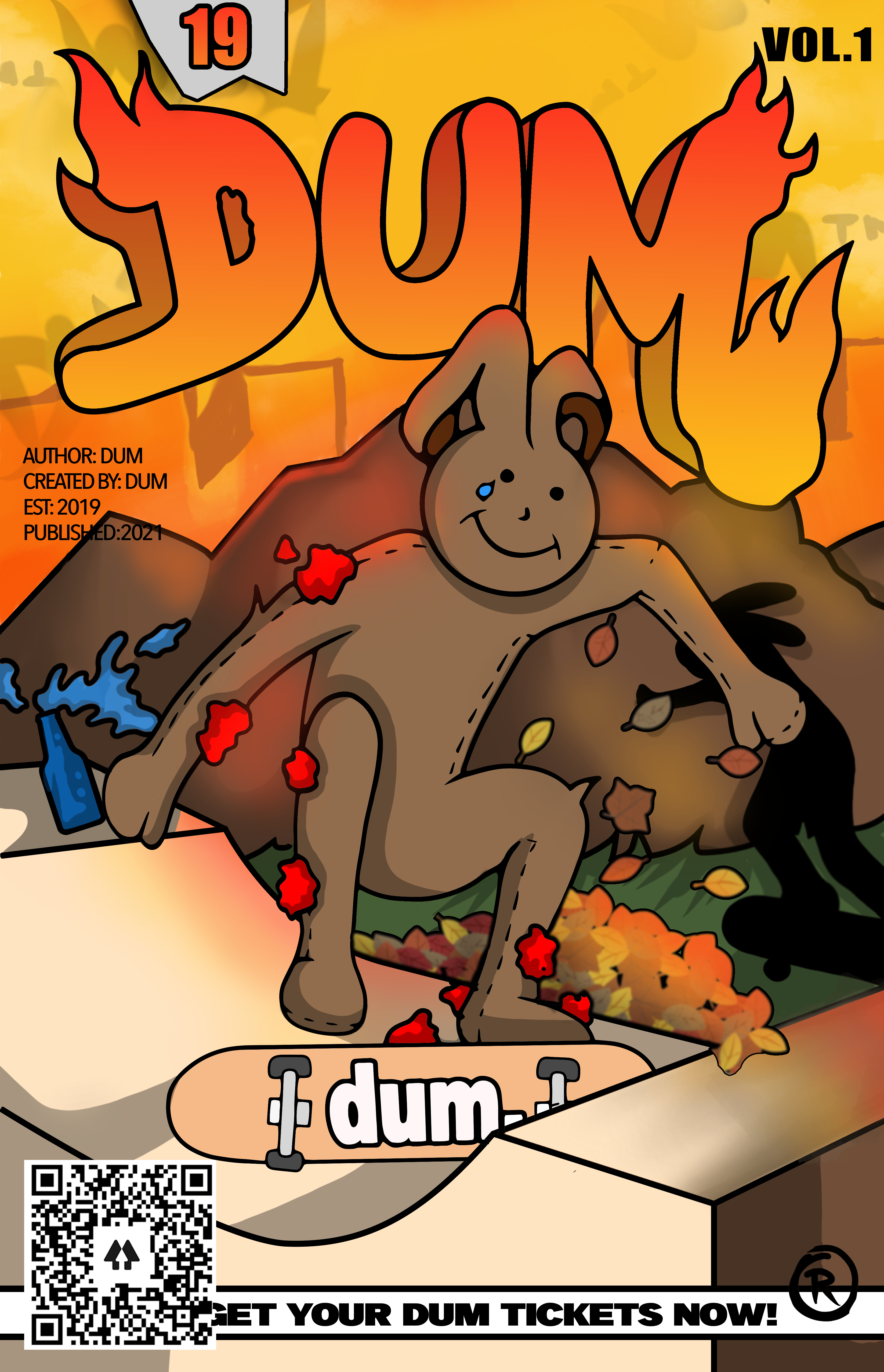 DUM SKATER V1 POSTER
