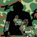GREEN OG DUM CAMO HOODIE