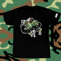 GREEN DUMLOVE CAMO TSHIRT
