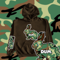 GREEN OG DUM CAMO HOODIE