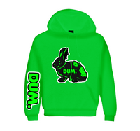 GREEN DUM RAB HOODIE