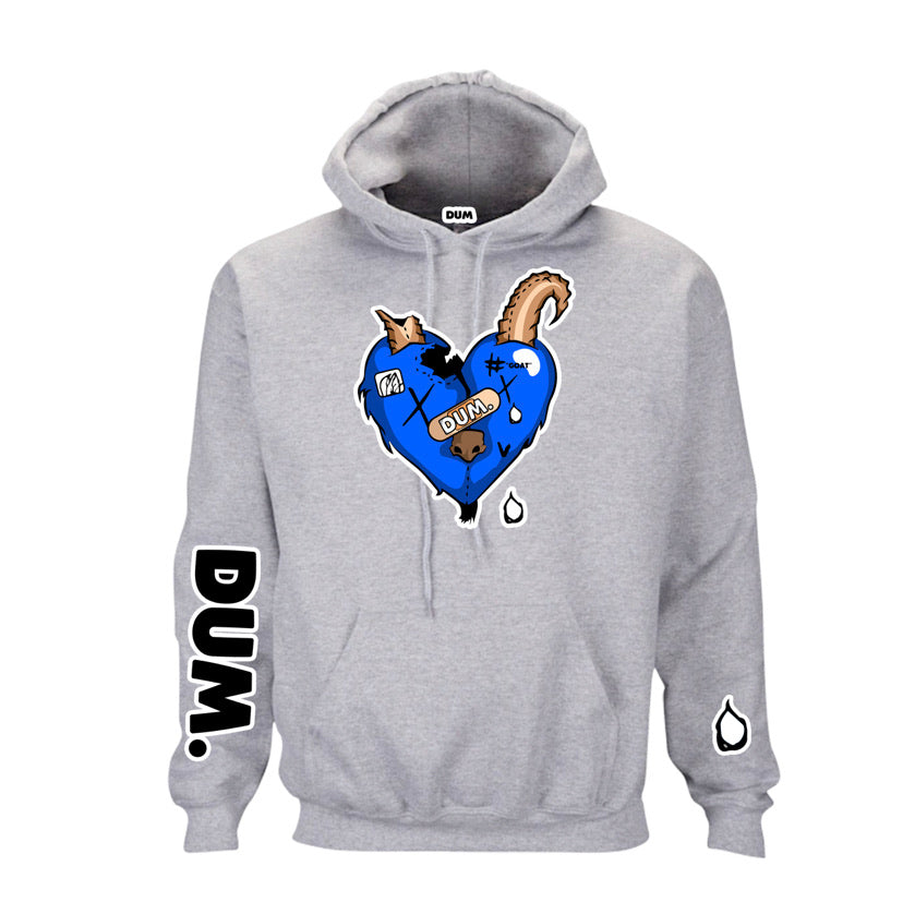 BLUE GOAT LOVE HOODIE