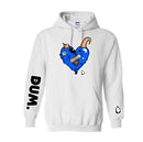 BLUE GOAT LOVE HOODIE