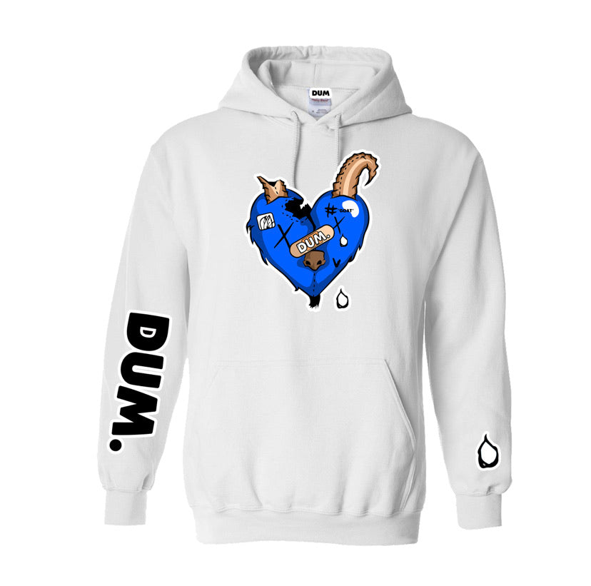 BLUE GOAT LOVE HOODIE