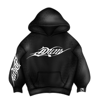 DUM GOTHIC LETTERING HOODIE
