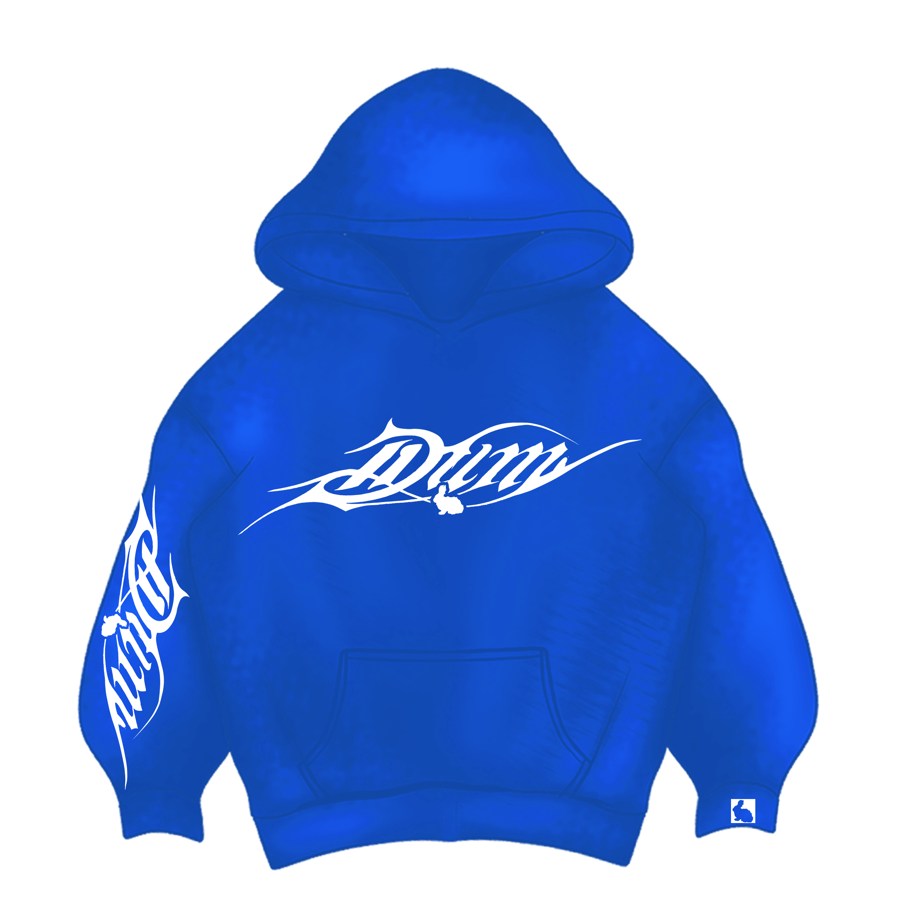 DUM GOTHIC LETTERING HOODIE