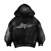 DUM GOTHIC LETTERING HOODIE